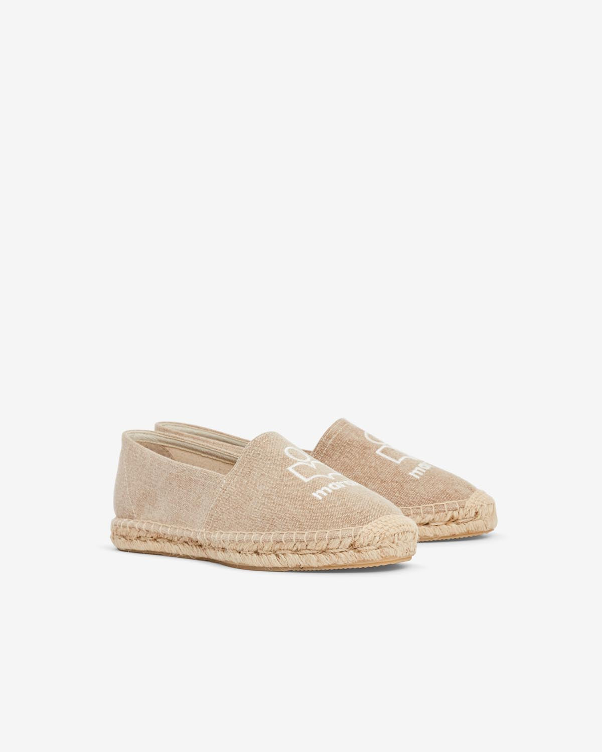 Espadrilles à logo en toile canae - Beige - Woman - 3
