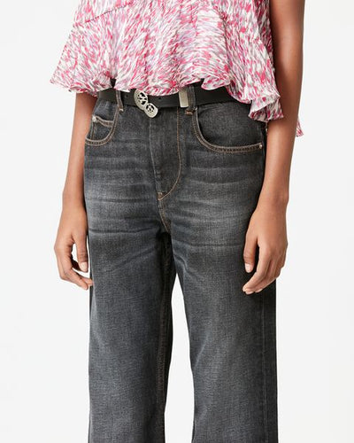 Belvira jeans bootcut - Nero lavato - Woman - 2