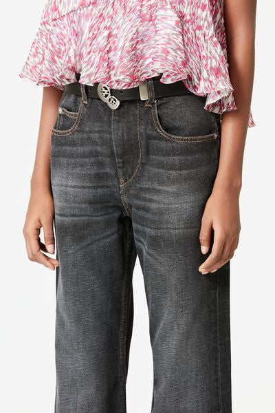 Belvira flared jeans - Black - Woman - 3