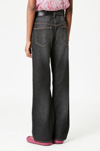 Belvira flared jeans - Black - Woman - 5