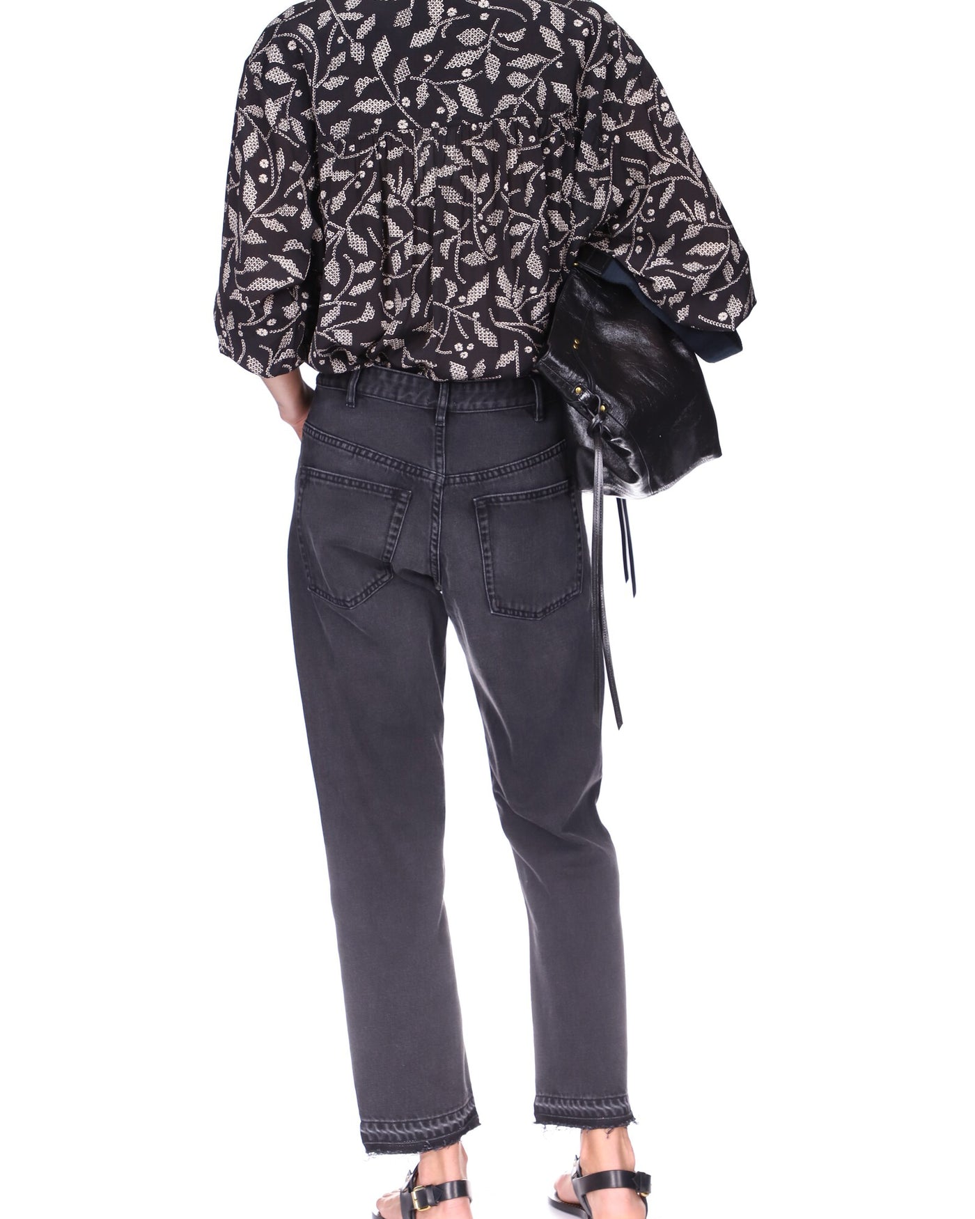 Belden regular jeans - Nero lavato - Woman - 1