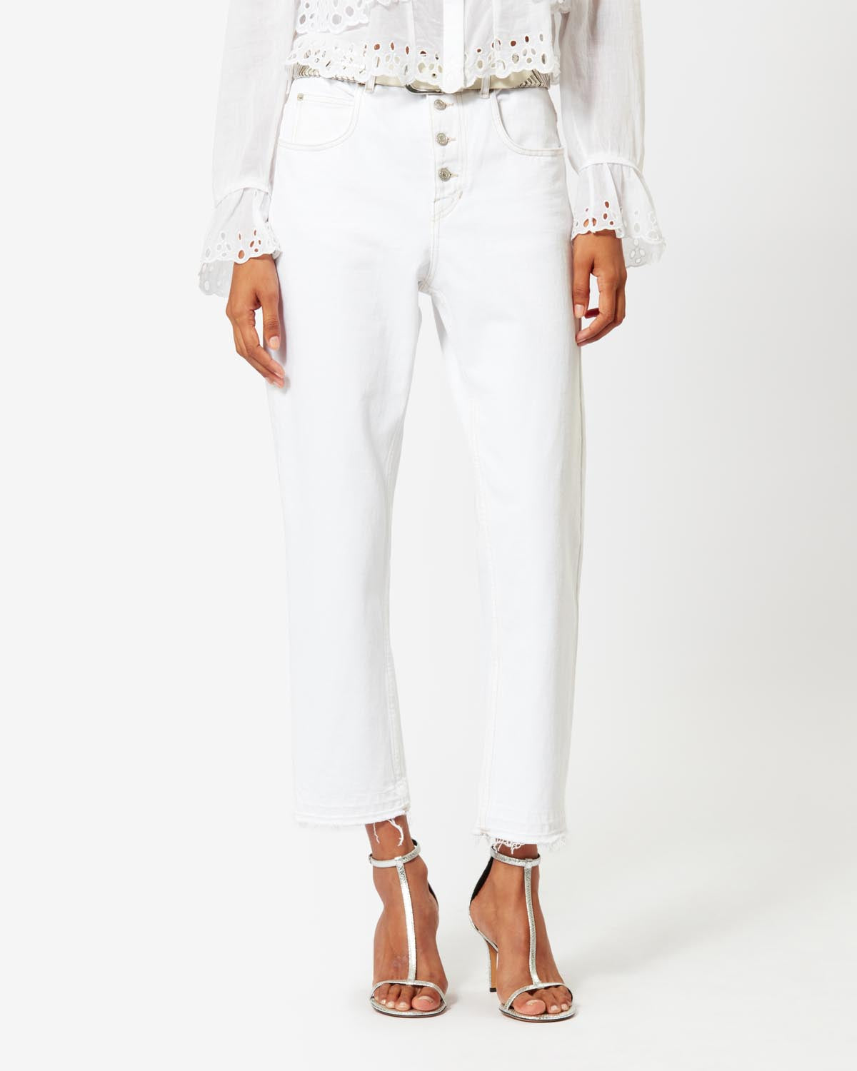 Belden jeans Woman White 8