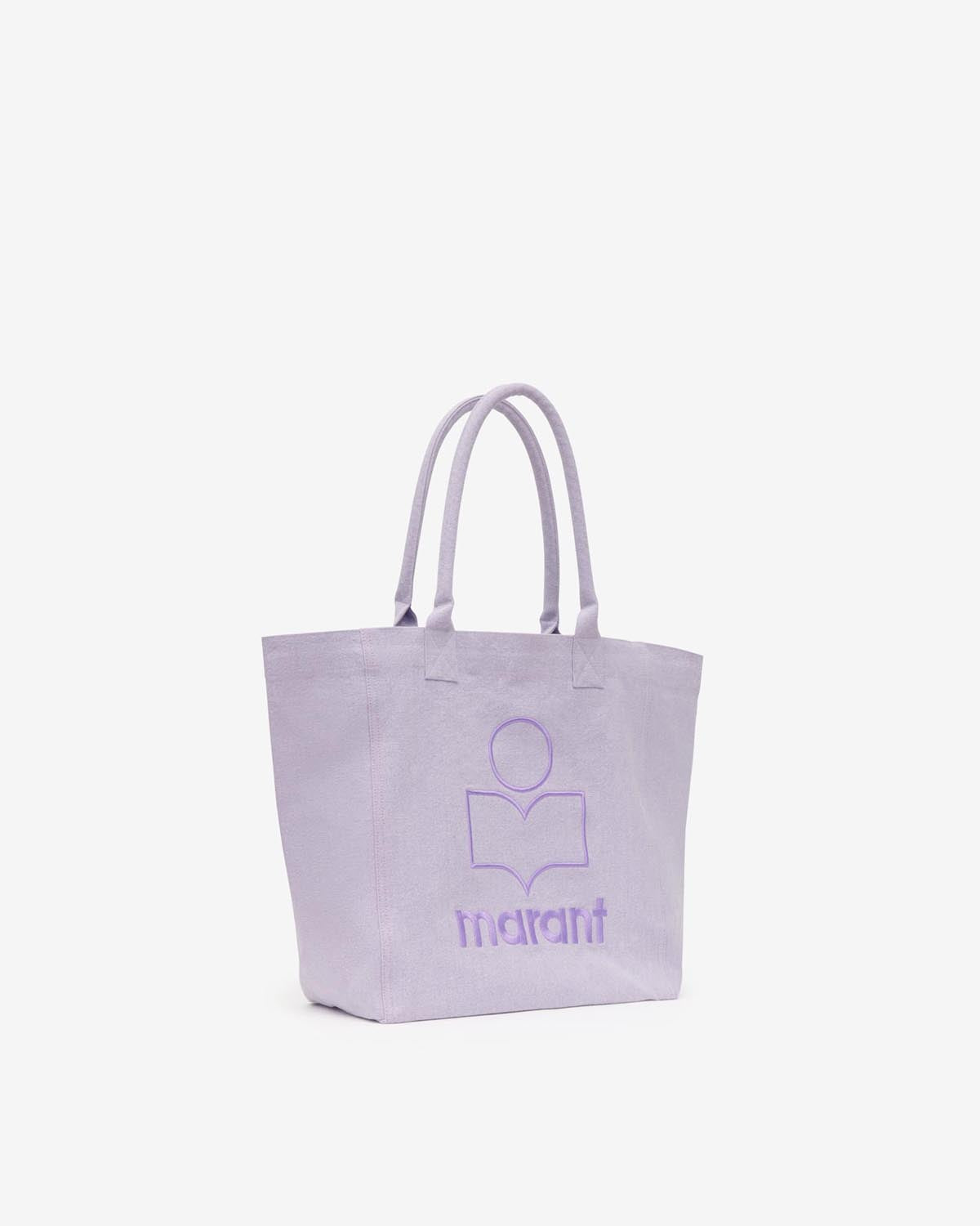 옌키(yenky) 워싱 코튼 로고 토트백 - Lilac - Woman - 3