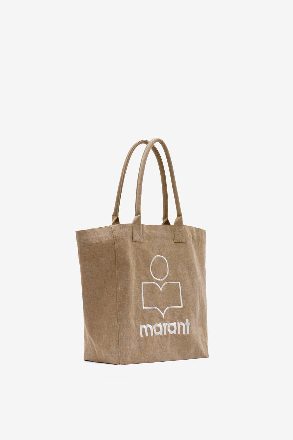 Sac cabas yenky en toile à logo brodé - Beige - Woman - 5