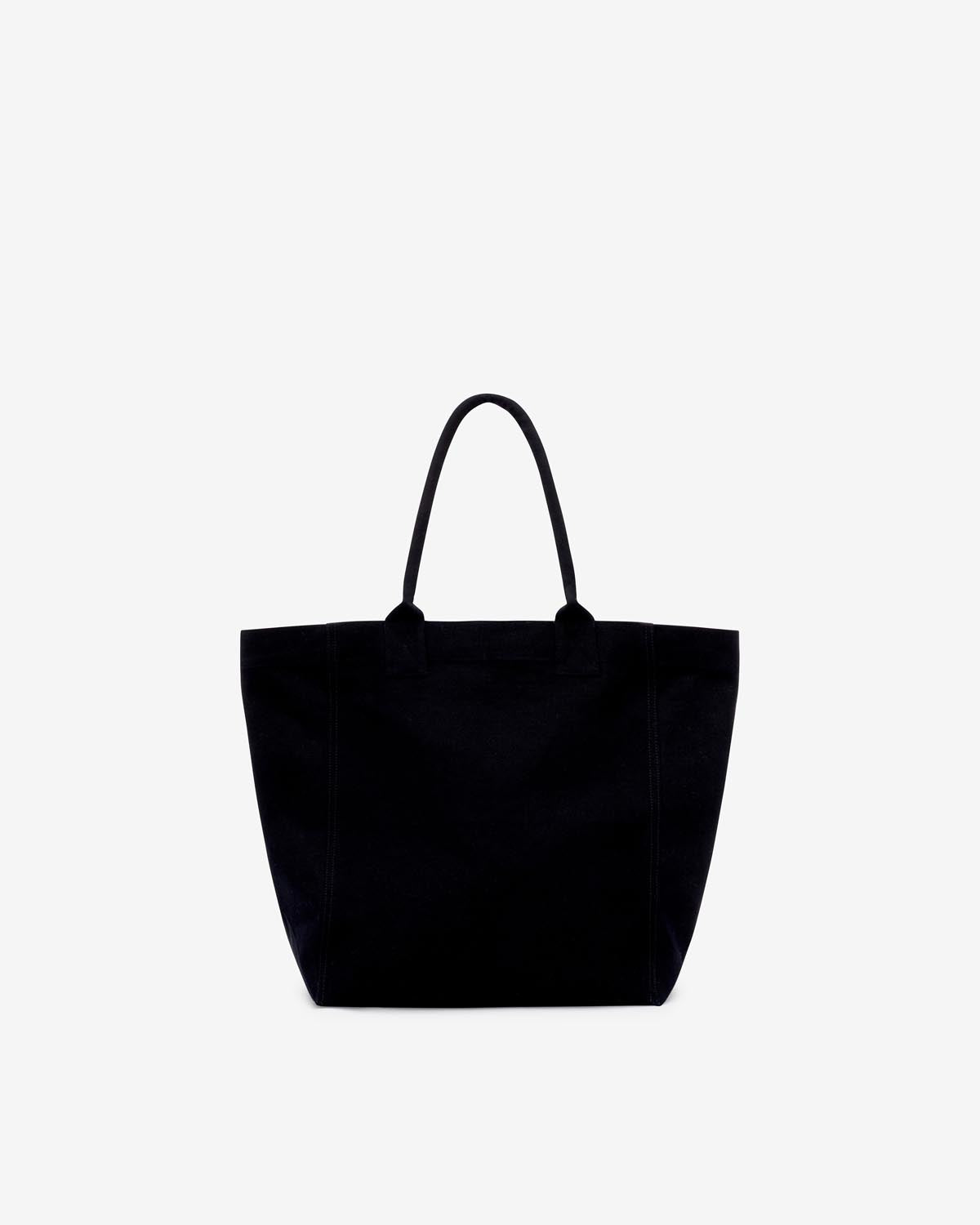 Bolso tote yenky de lona con logotipo bordado - Negro - Woman - 2
