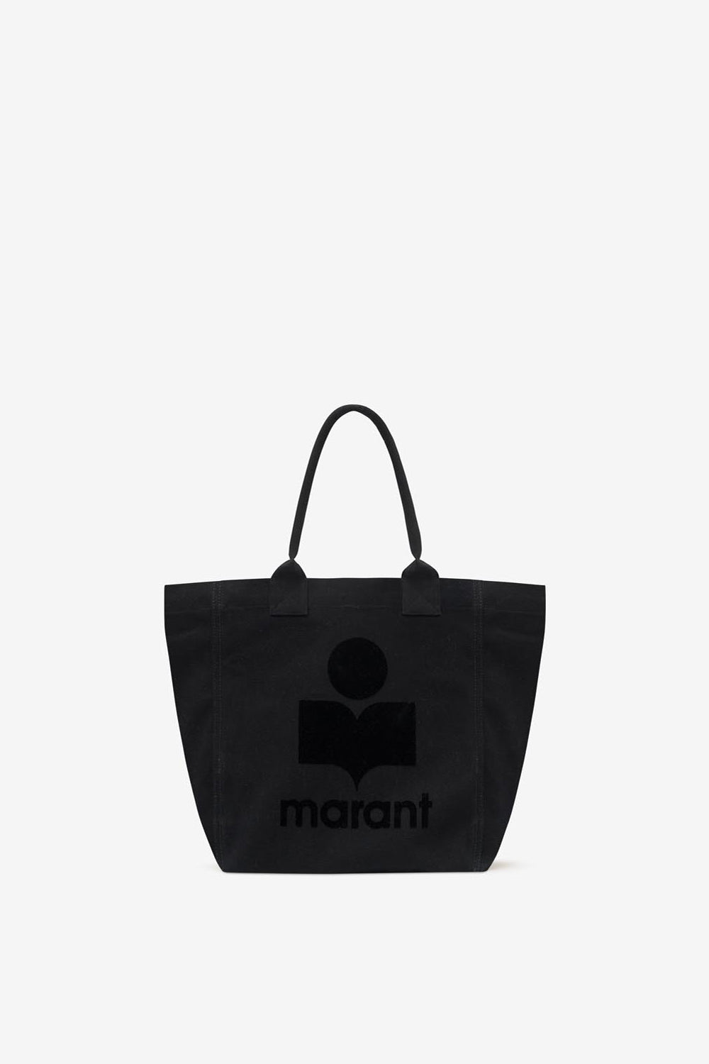 Petit sac cabas yenky à logo brodé - Noir - Woman - 1