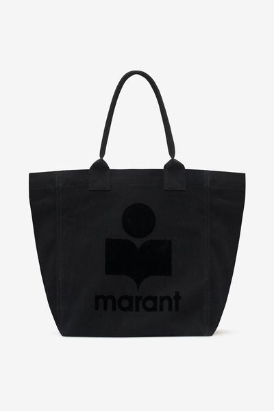 Petit sac cabas yenky à logo brodé - Noir - Woman - 5