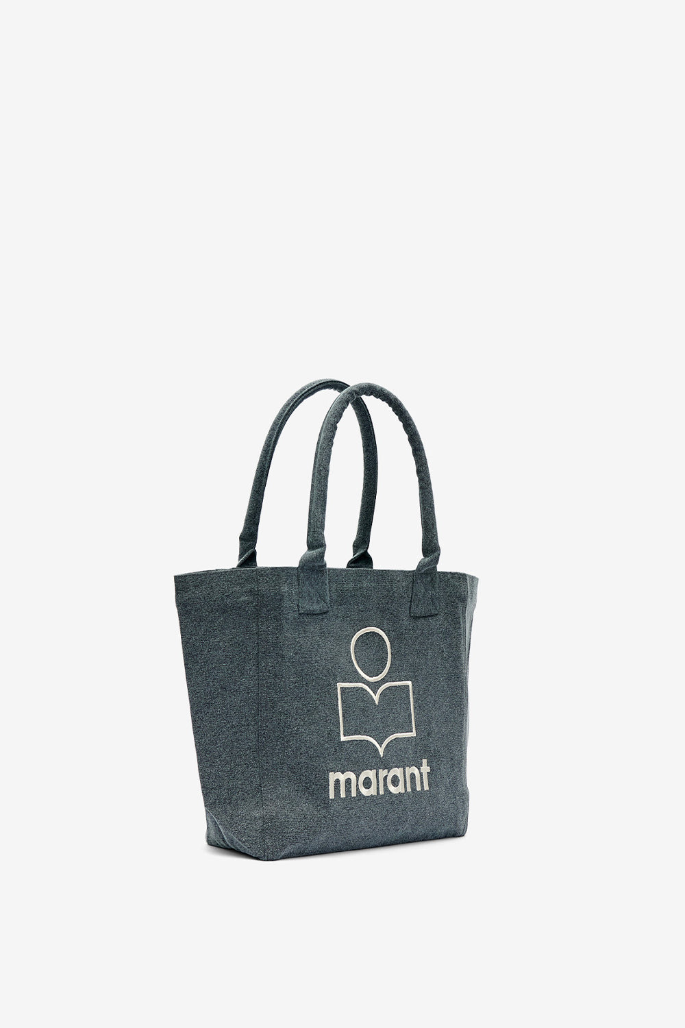Sac small yenky en coton délavé à logo  - Noir délavé - Woman - 4