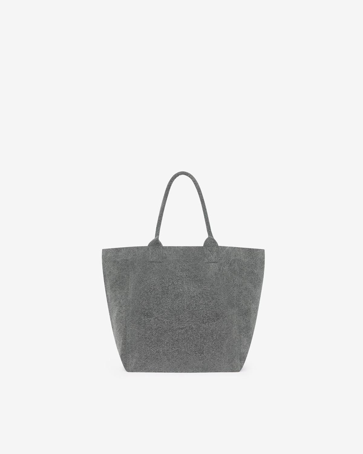 Yenky small cotton logo tote bag - Gray - Woman - 2