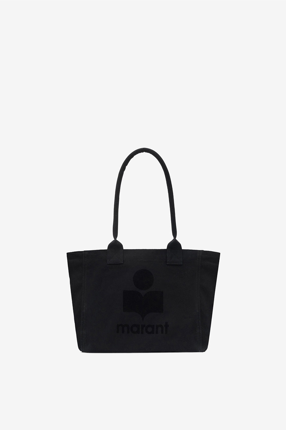 Yenky ファスナー付き コットン ロゴ入り トートバッグ - 黒 - Woman - 1
