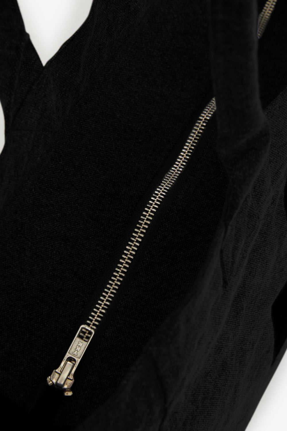 Yenky ファスナー付き コットン ロゴ入り トートバッグ - 黒 - Woman - 4