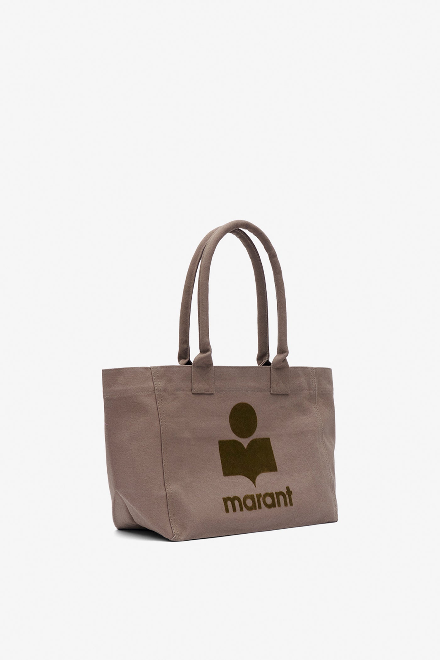 Sac yenky zipped en coton délavé à logo  - Kaki - Woman - 5
