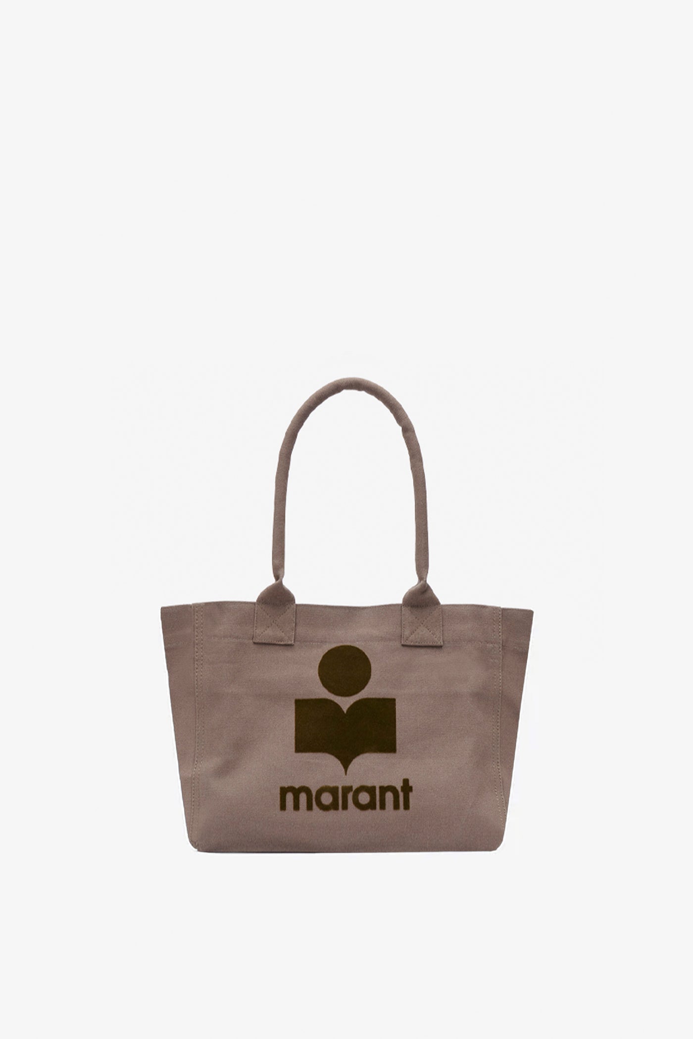 Sac yenky zipped en coton délavé à logo  - Kaki - Woman - 1