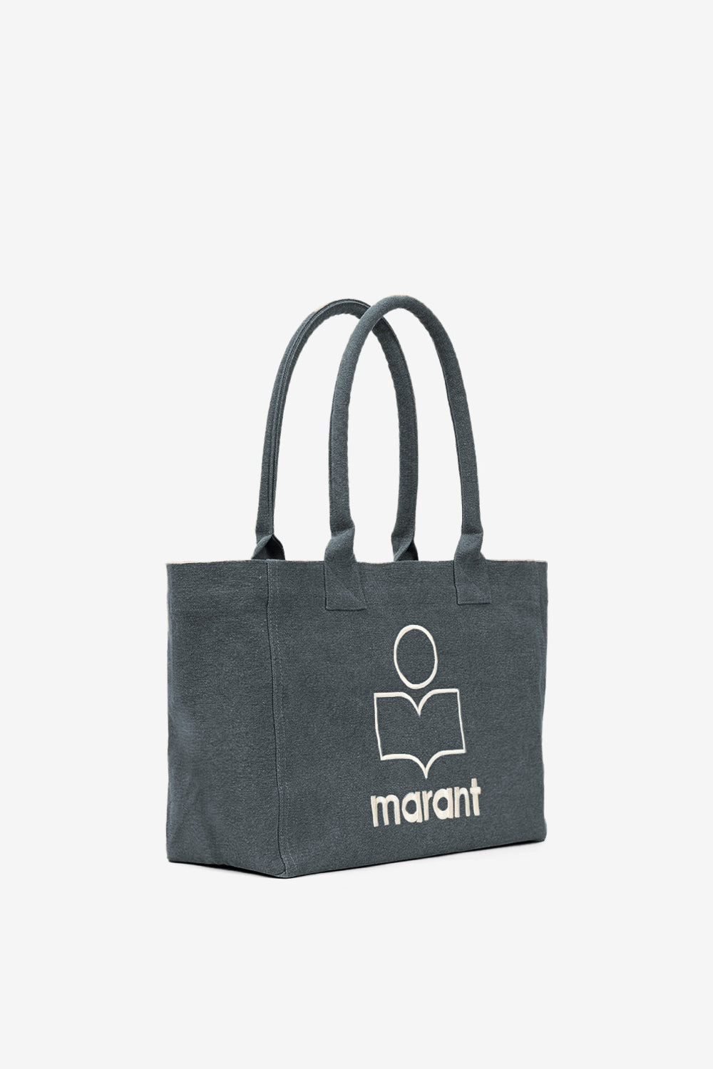 Sac yenky zipped en coton délavé à logo  - Noir délavé - Woman - 6