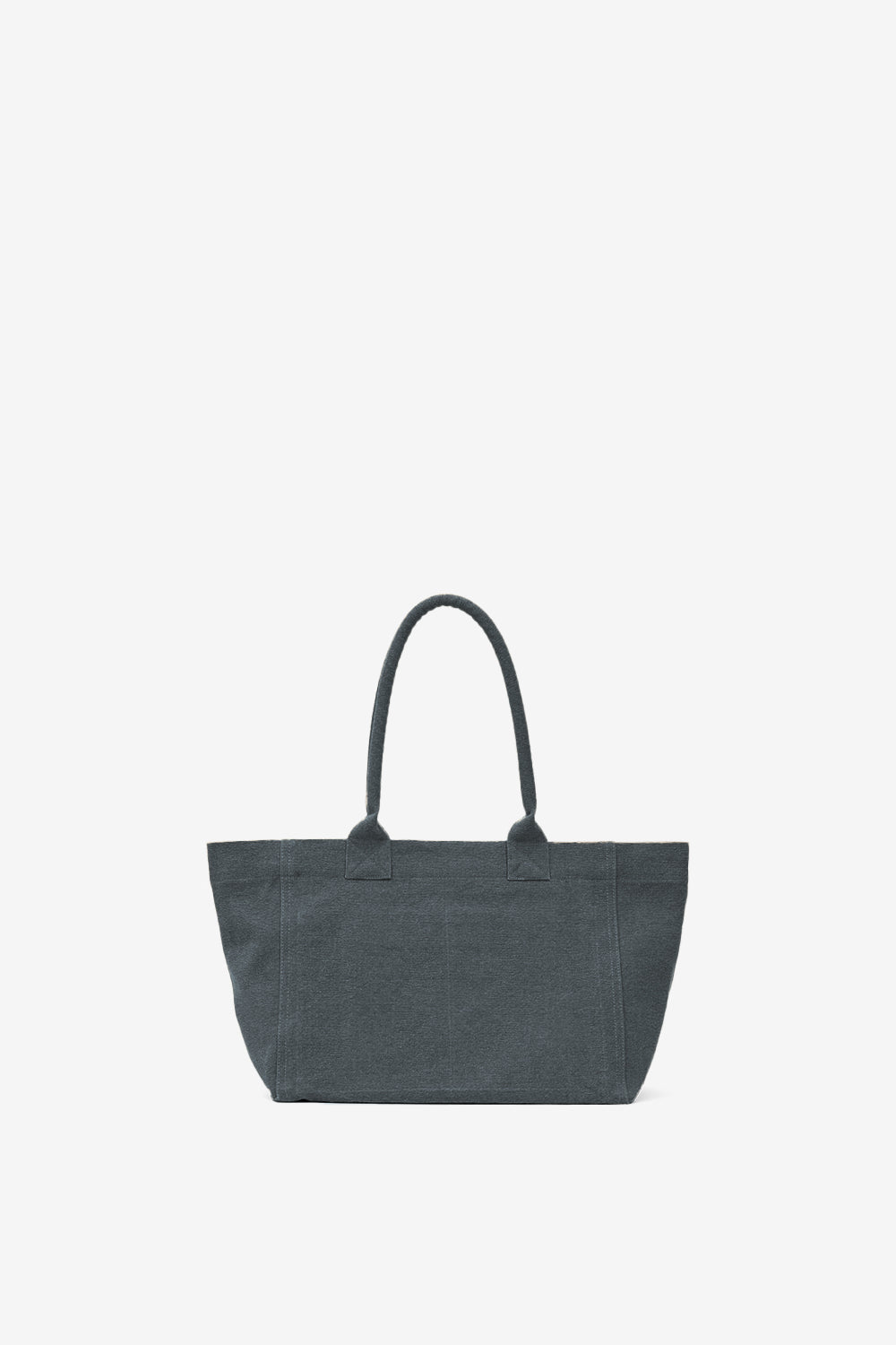 Sac yenky zipped en coton délavé à logo  - Noir délavé - Woman - 5
