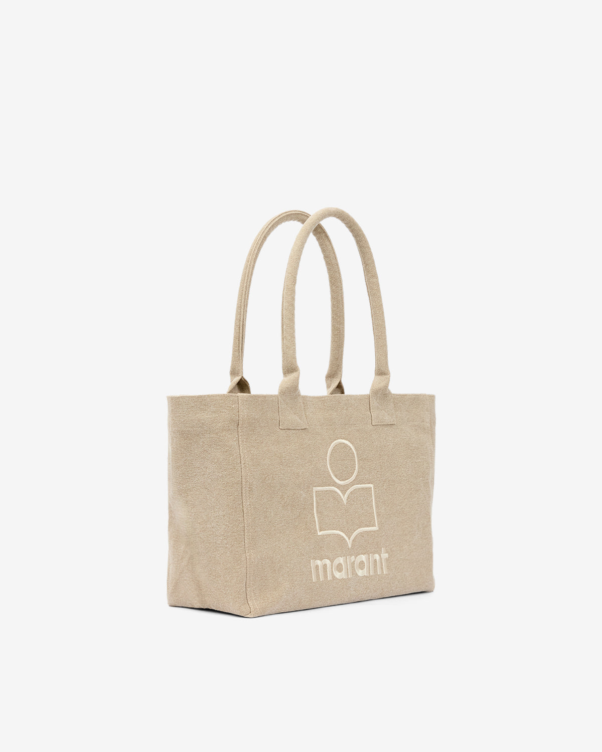 Sac yenky zipped en coton délavé à logo  - Beige - Woman - 10