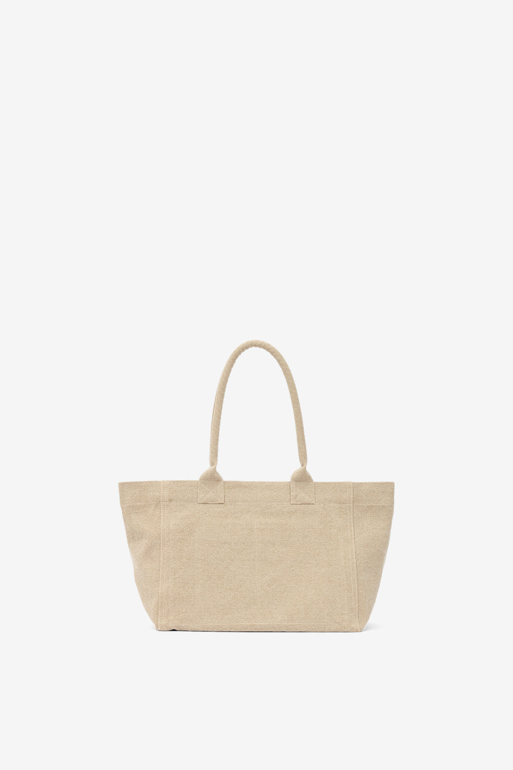 Sac yenky zipped en coton délavé à logo  - Beige - Woman - 6