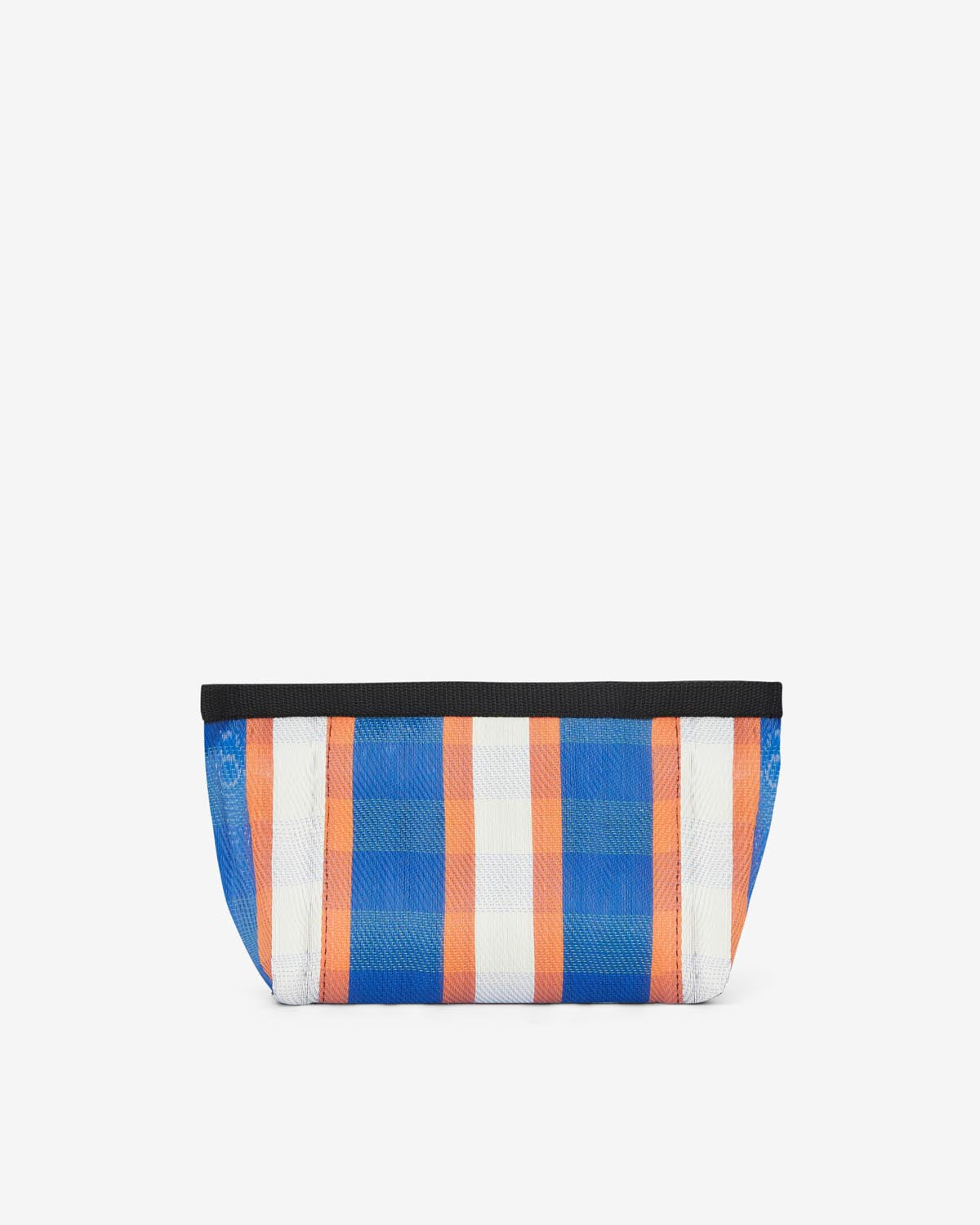 Gestreifte pochette powden - White-blue-orange - Woman - 2