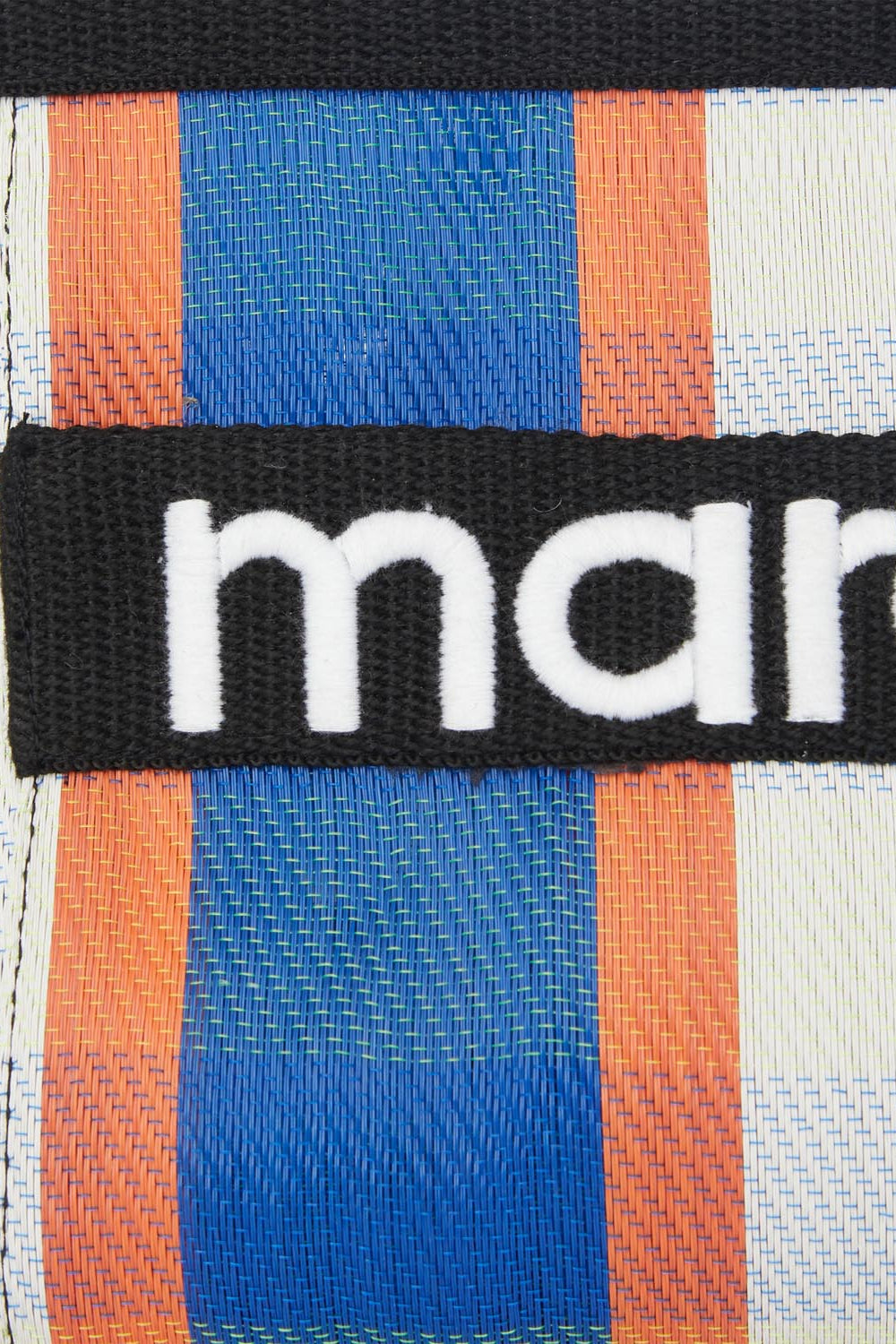 Powden ストライプ クラッチバッグ - White-blue-orange - Woman - 3