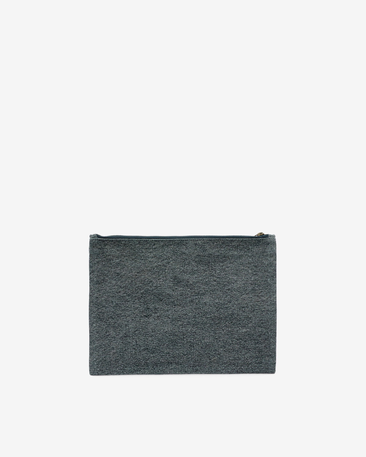 Pochette netia en coton délavé à logo  - Noir délavé - Woman - 2