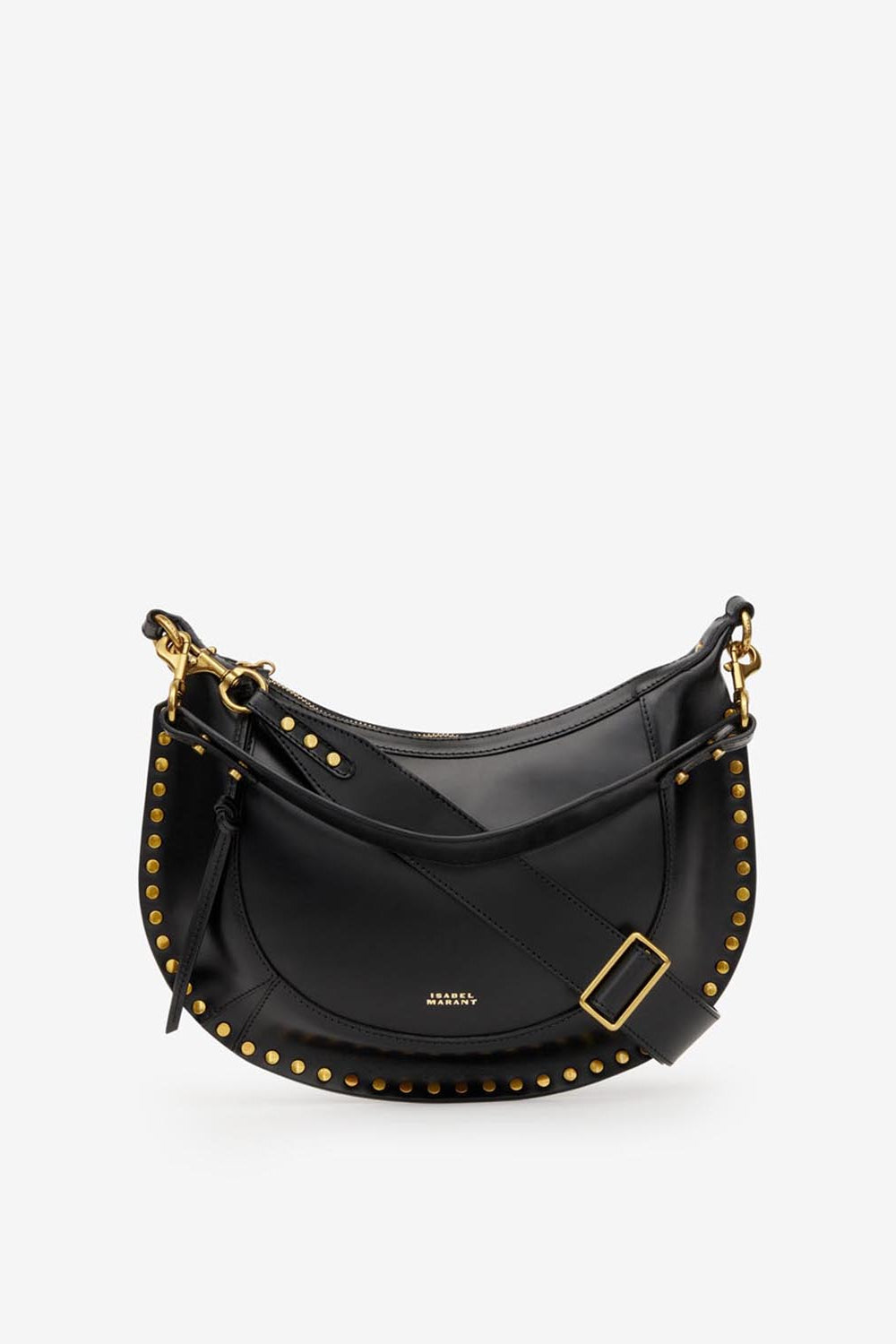 Sac en cuir à clous naoko - Noir - Woman - 1