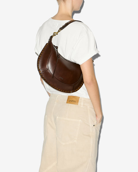 【関税&送料込】Isabel Marant Naoko Leather Crossbody Bag Naoko Bag Woman black | ISABEL MARANT Official online store