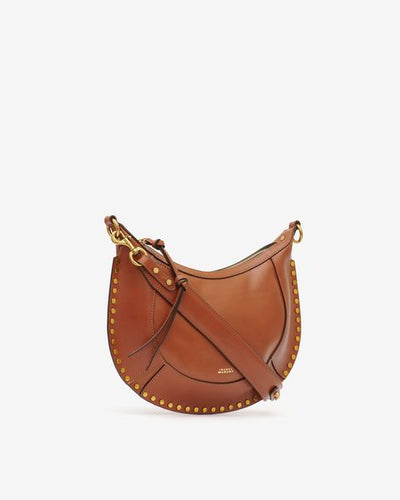 Naoko studded leather bag - Cognac - Woman - 8