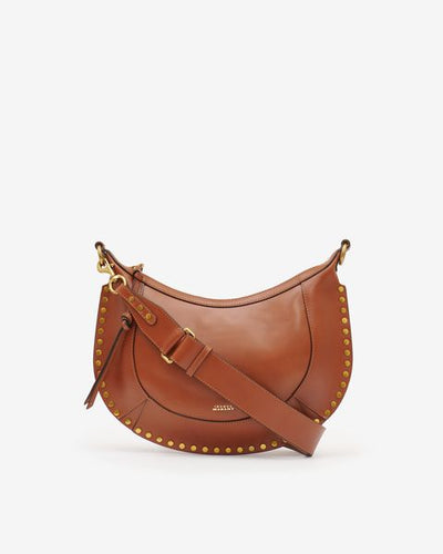 Naoko studded leather bag - Cognac - Woman - 1