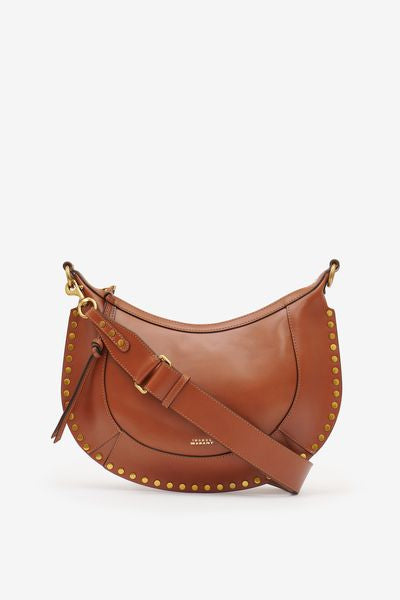 Sac en cuir à clous naoko - Cognac - Woman - 1