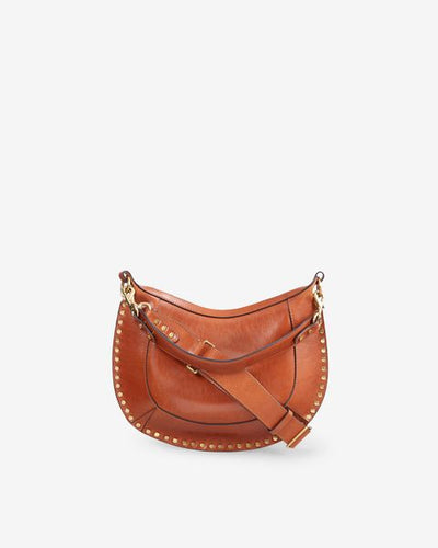 Naoko studded leather bag - Cognac - Woman - 12