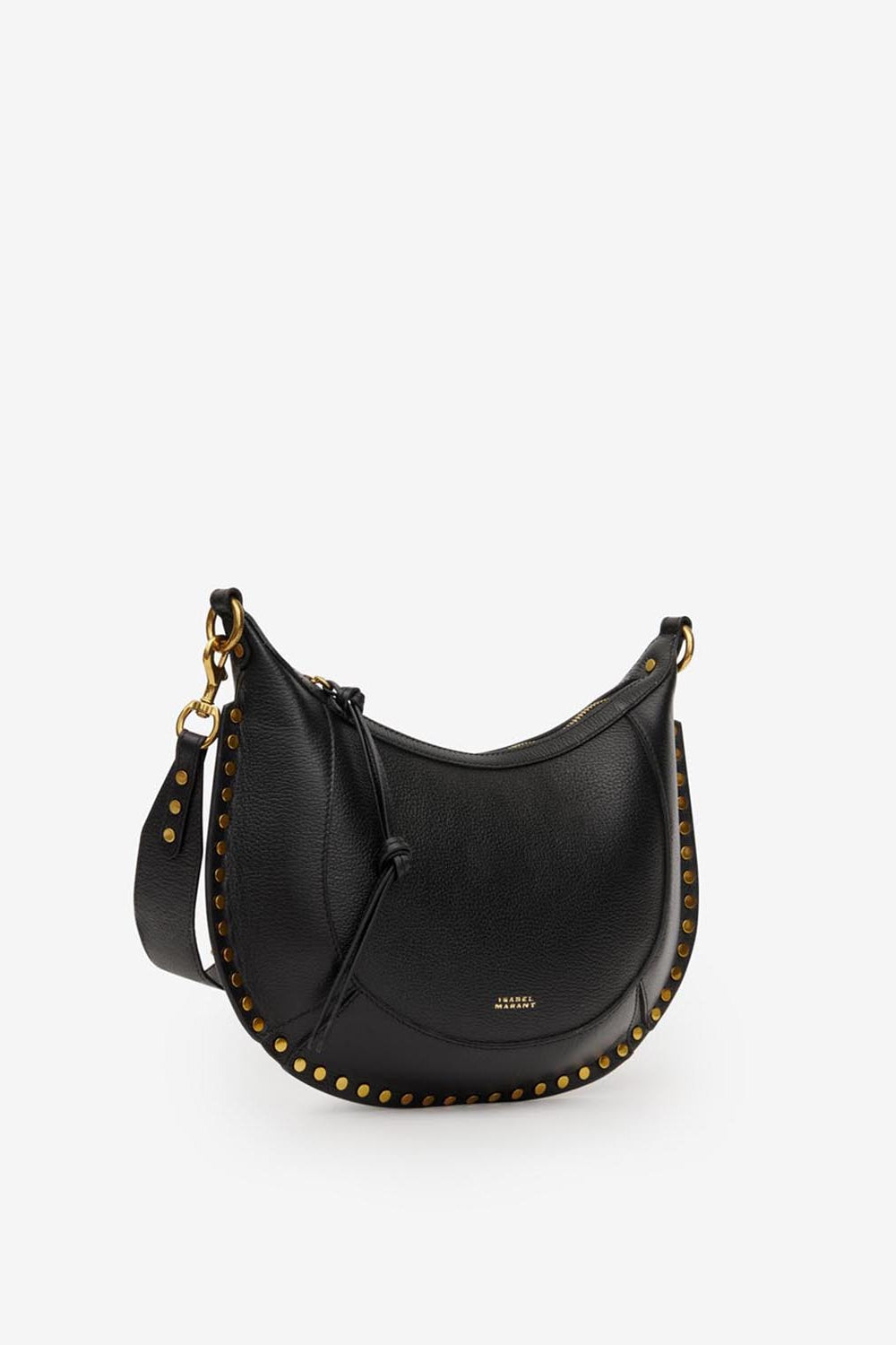 Sac en cuir grainé à clous naoko - Noir - Woman - 5