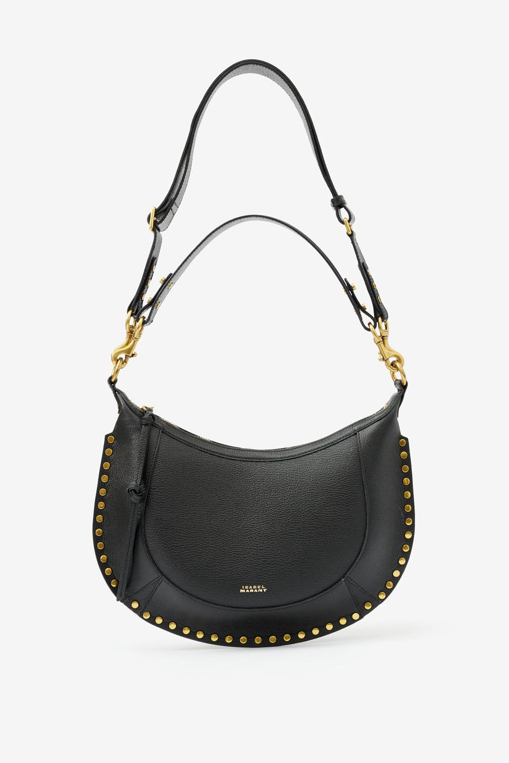 Sac en cuir grainé à clous naoko - Noir - Woman - 6
