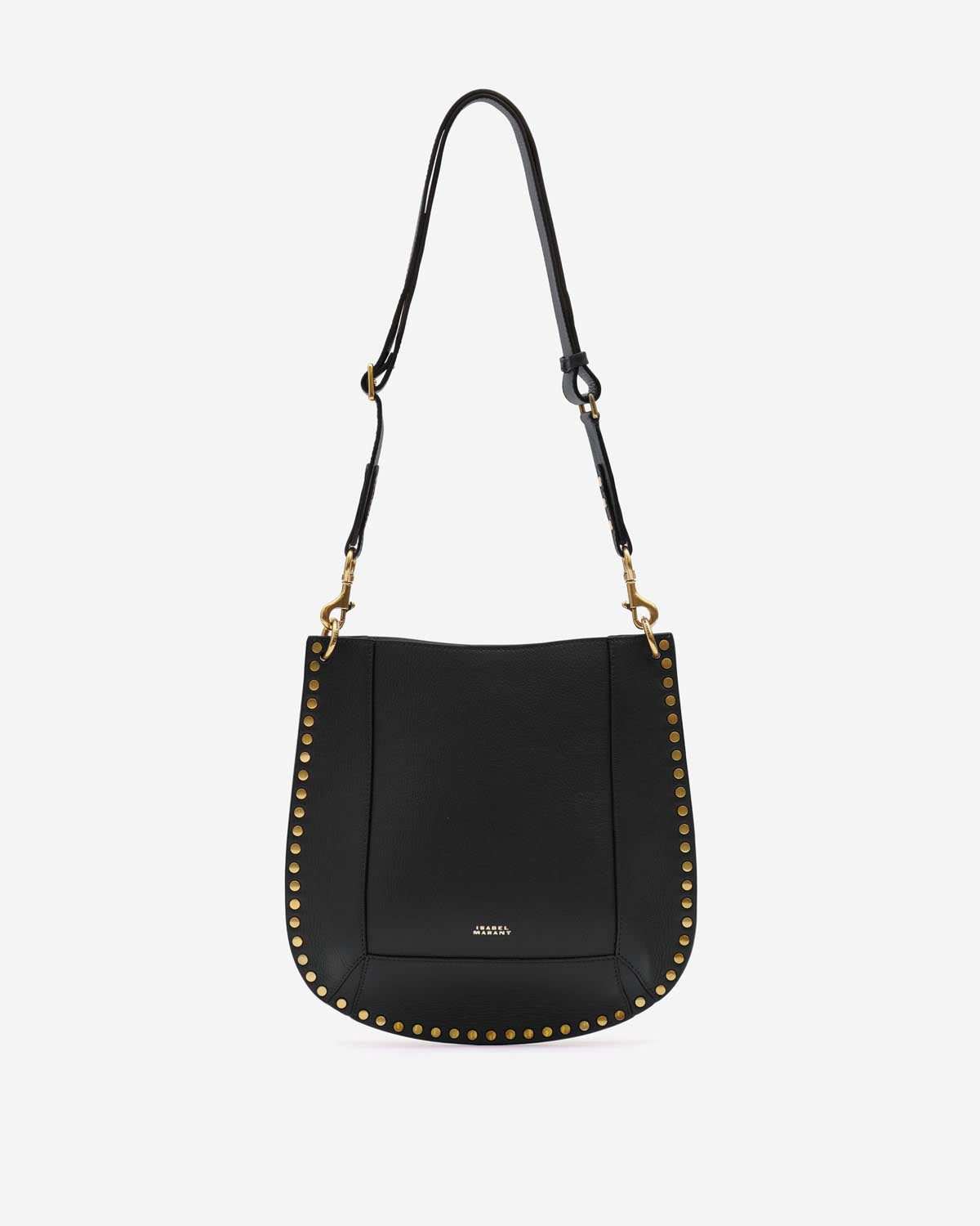 Leather hobo bag oskan - 검은색 - Woman - 11