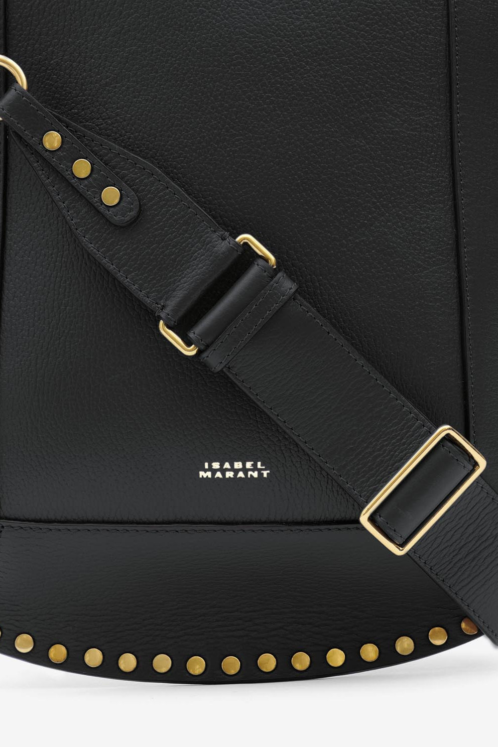 Leather hobo bag oskan - 黒 - Woman - 7