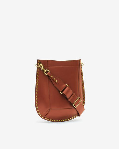 Leather hobo bag oskan - Cognac - Woman - 7