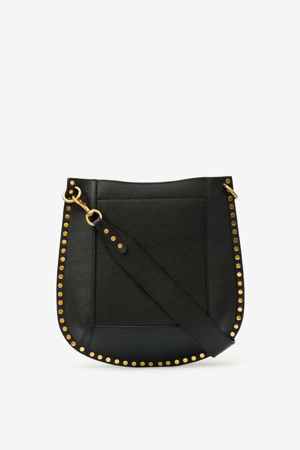 Leather hobo bag oskan - 검은색 - Woman - 5