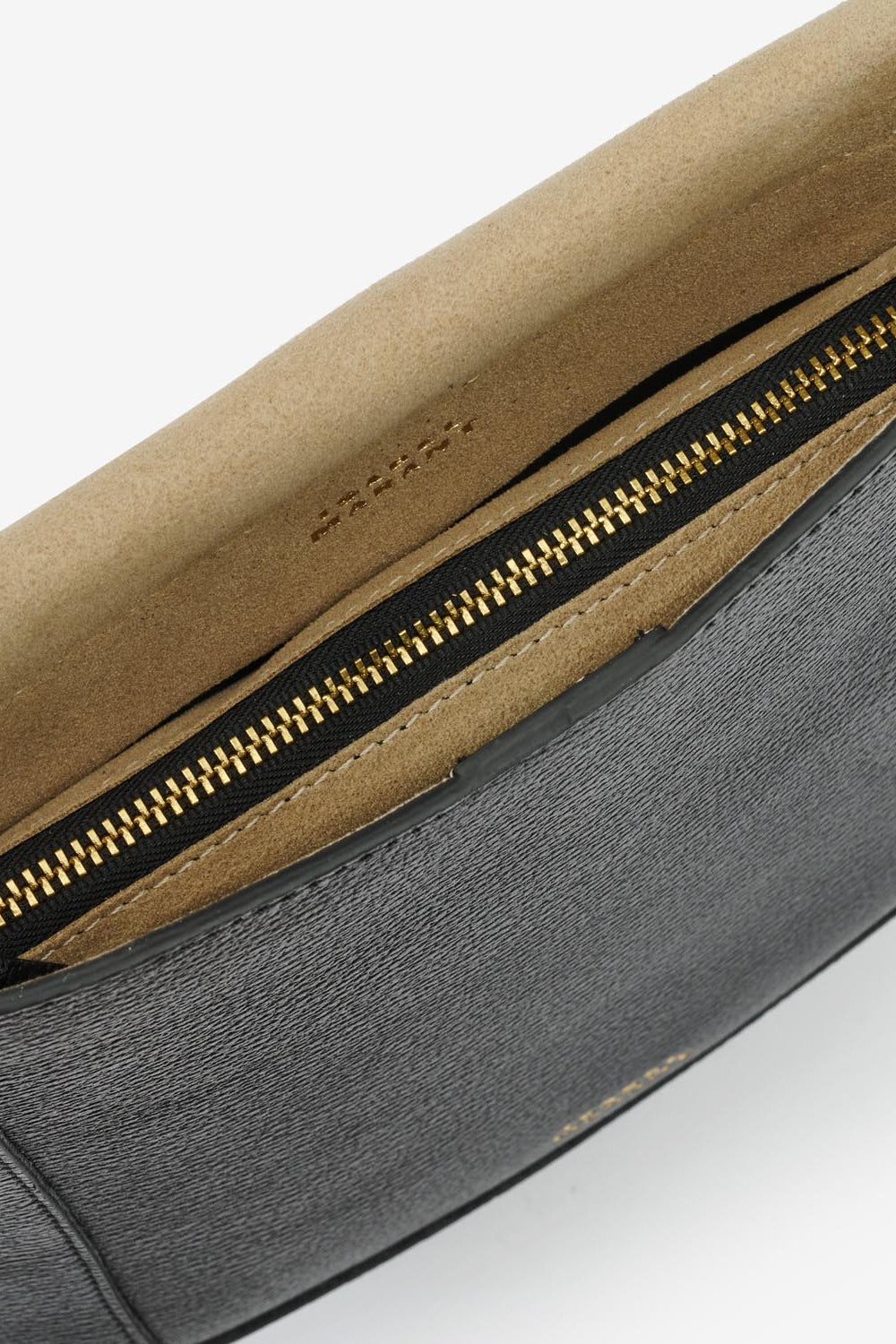 Leather hobo bag oskan - 검은색 - Woman - 7