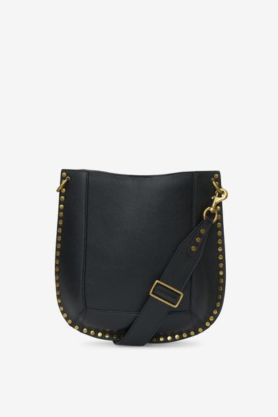 Leather hobo bag oskan - 검은색 - Woman - 12