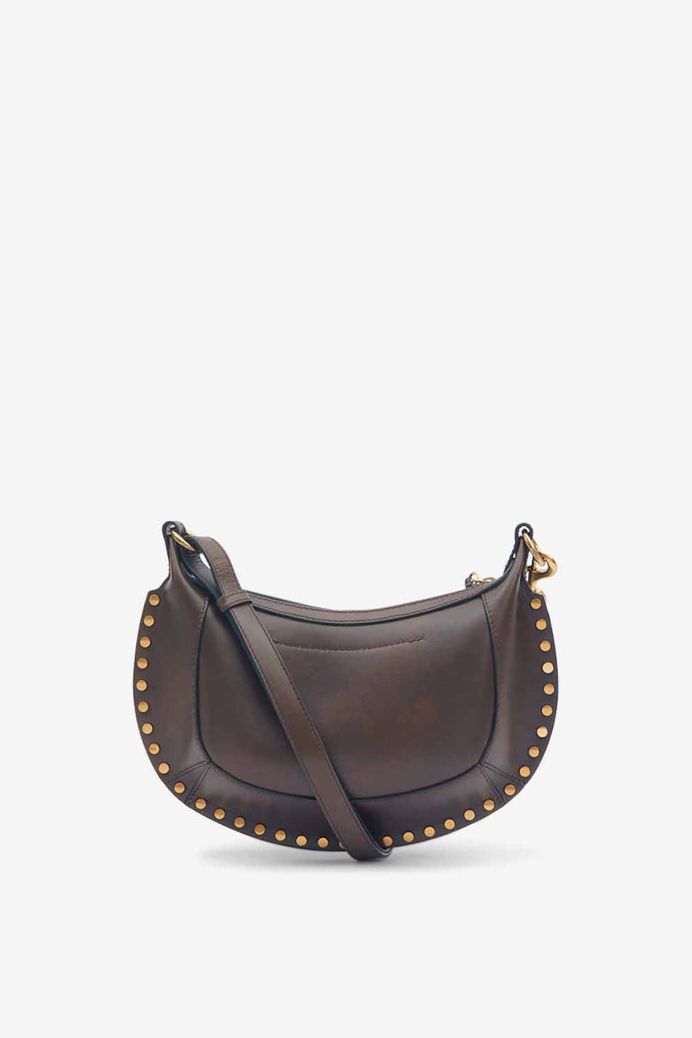 Schultertasche oskan moon aus kalbsleder - Chocolate - Woman - 3