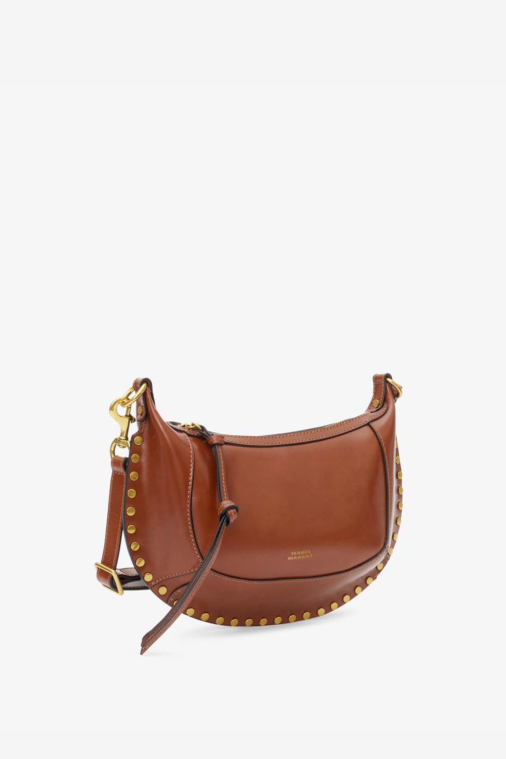 Oskan moon レザー製 ショルダーバッグ - Cognac - Woman - 5