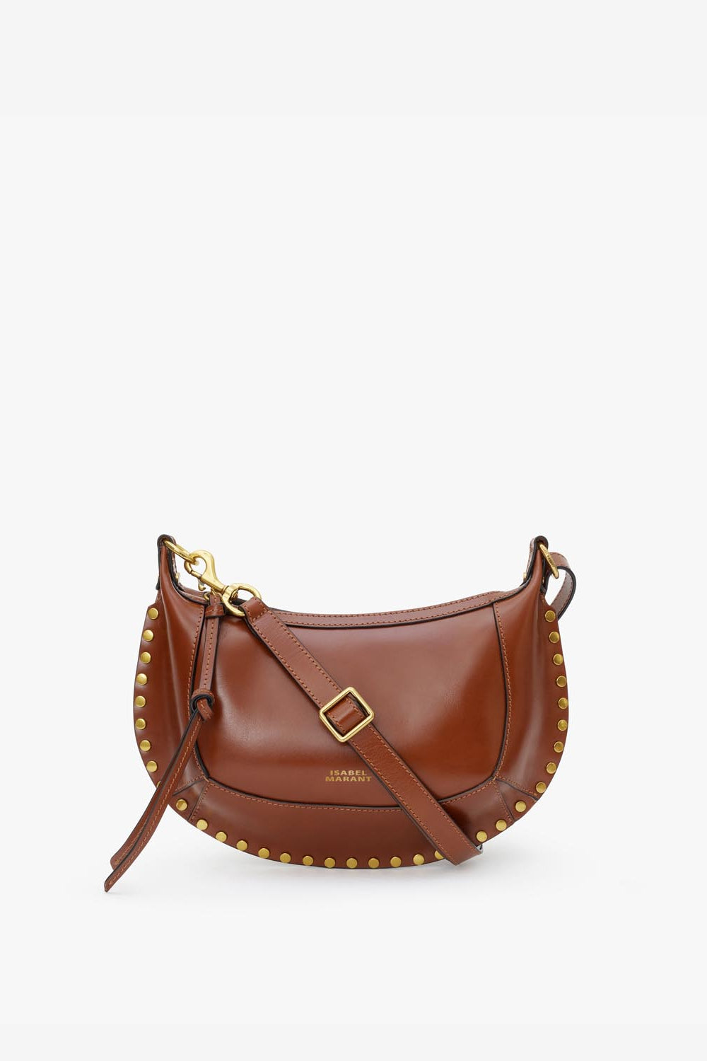 Oskan moon レザー製 ショルダーバッグ - Cognac - Woman - 1