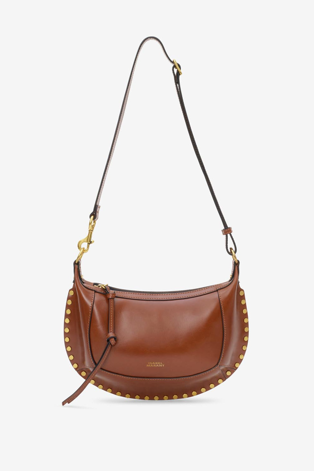 Oskan moon レザー製 ショルダーバッグ - Cognac - Woman - 6