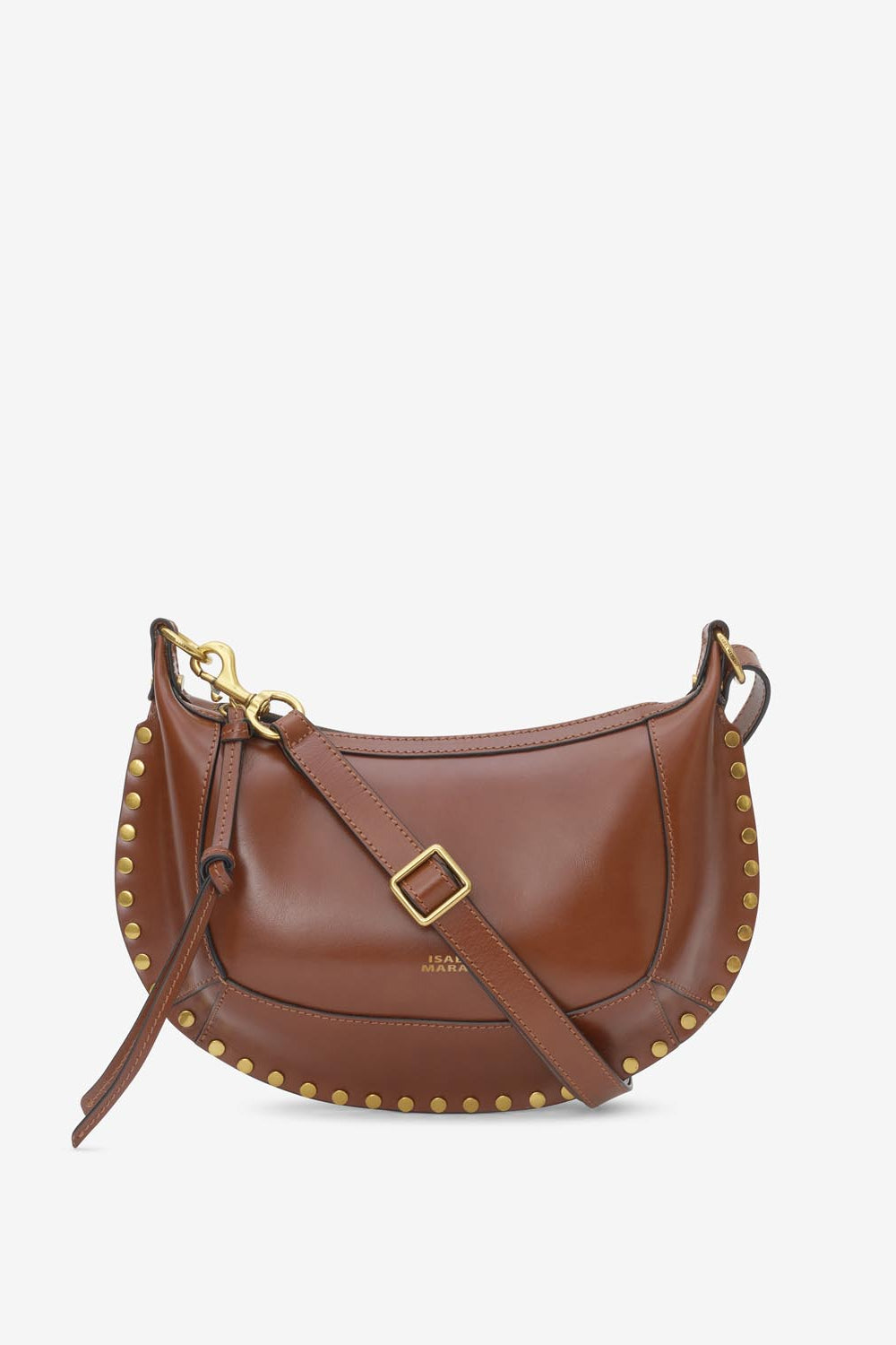 Oskan moon レザー製 ショルダーバッグ - Cognac - Woman - 7