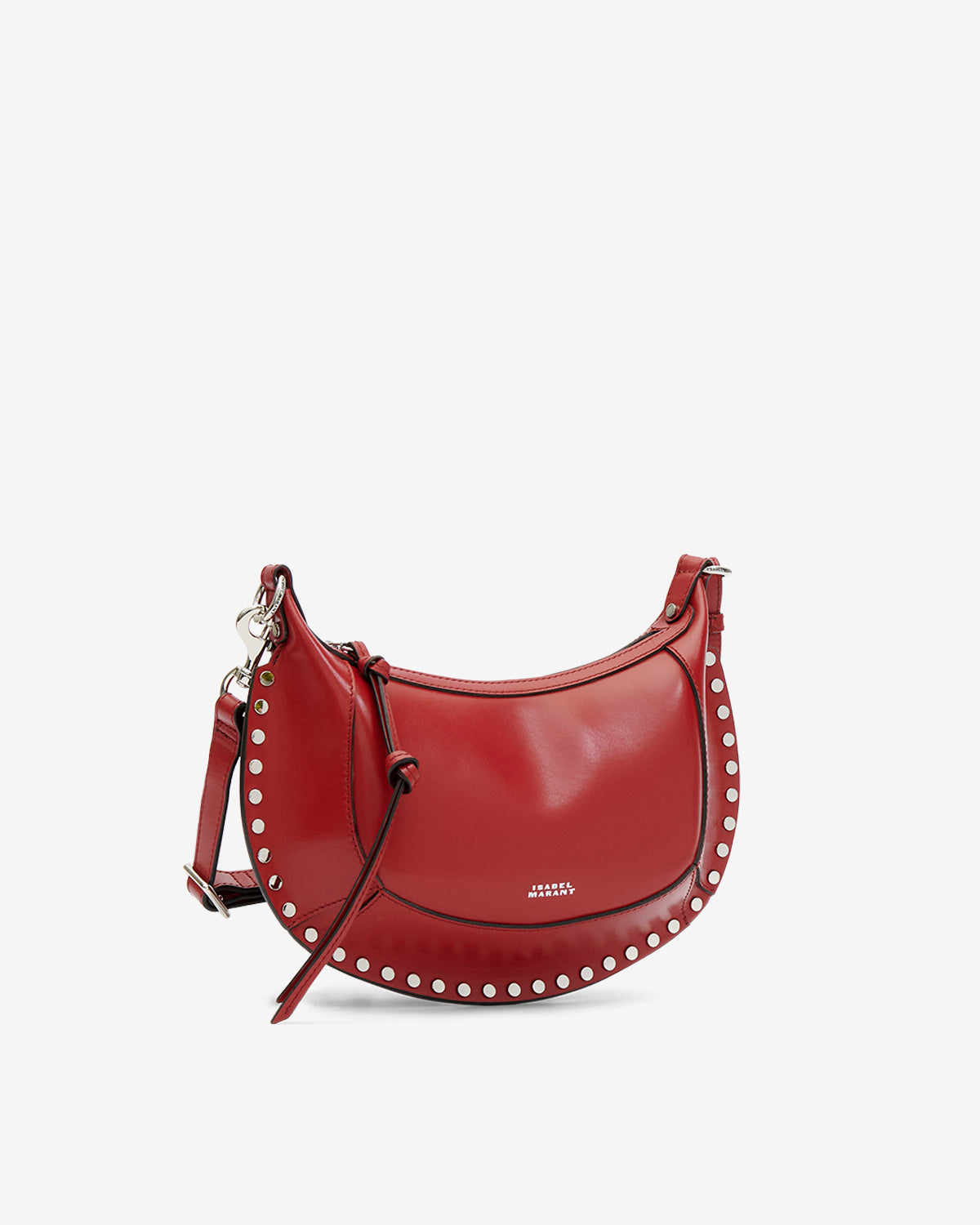 Schultertasche oskan moon Woman Deep red 2
