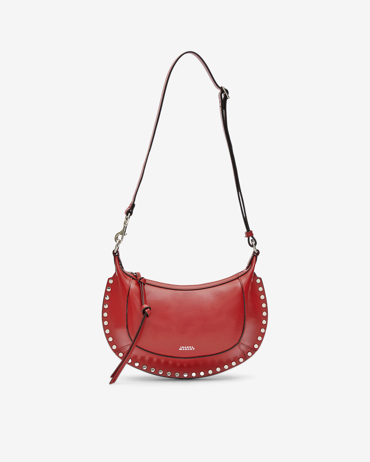 Schultertasche oskan moon Woman Deep red 2
