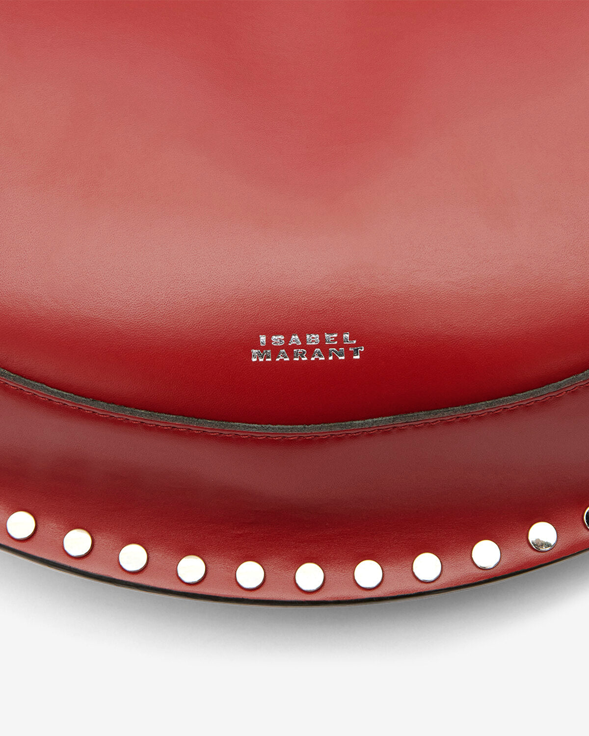 Oskan moon レザー ショルダーバッグ - Deep red - Woman - 3