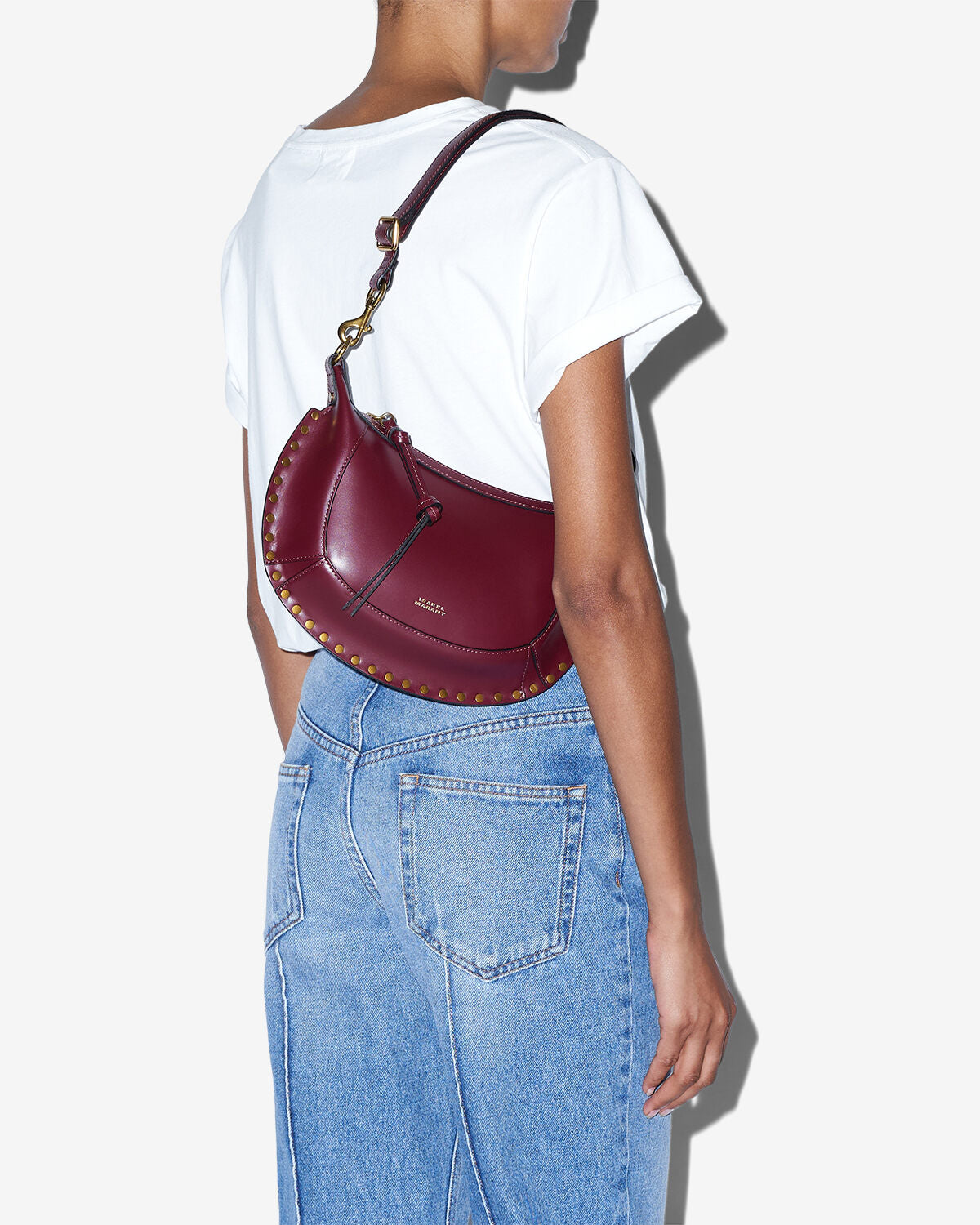 Borsa oskan moon Woman Bordeaux 6
