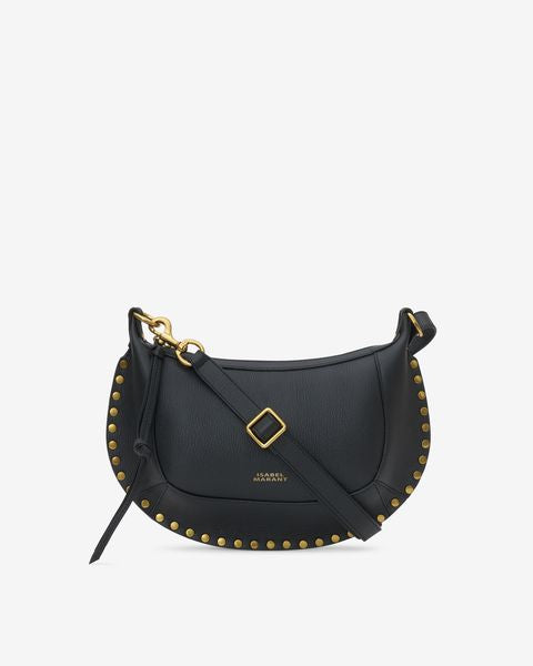 Bolso oskan moon de piel granulada Woman Negro 5