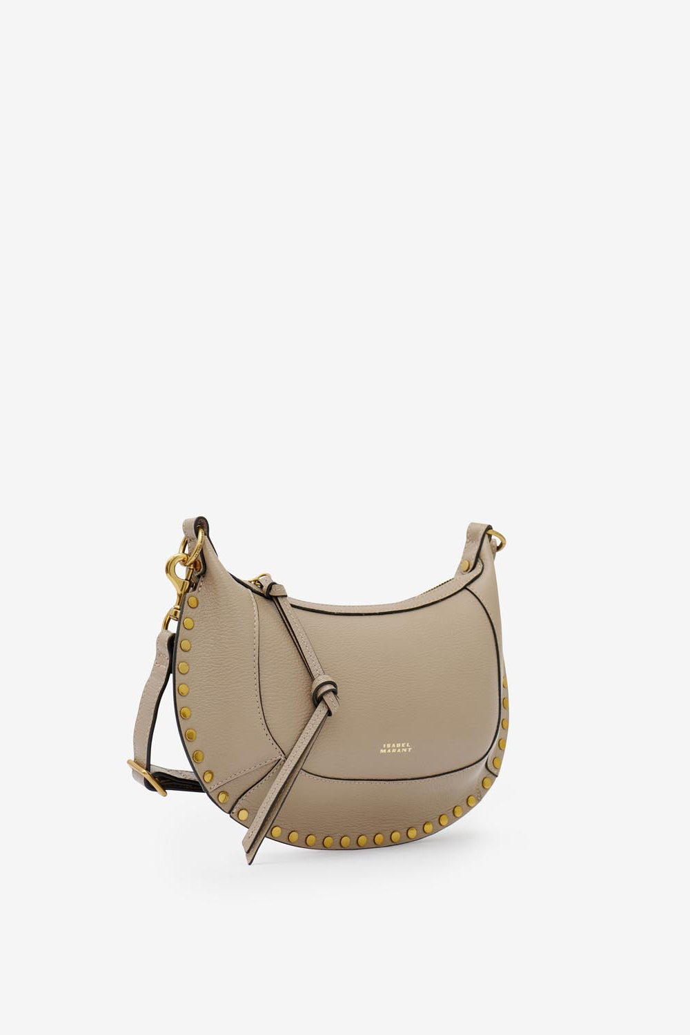 Bolso de hombro de piel oskan moon - Taupe - Woman - 5
