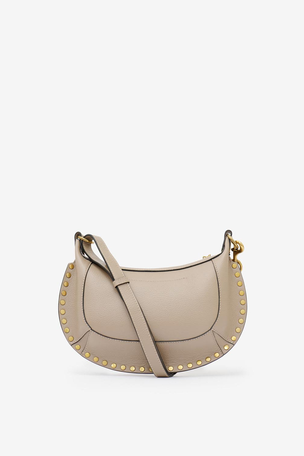 Bolso de hombro de piel oskan moon - Taupe - Woman - 3